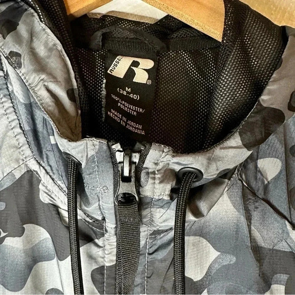 Russell athletic windbreaker Jacket size M(g) - Picture 4 of 9